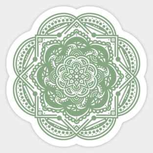 Sage Mandala Sticker